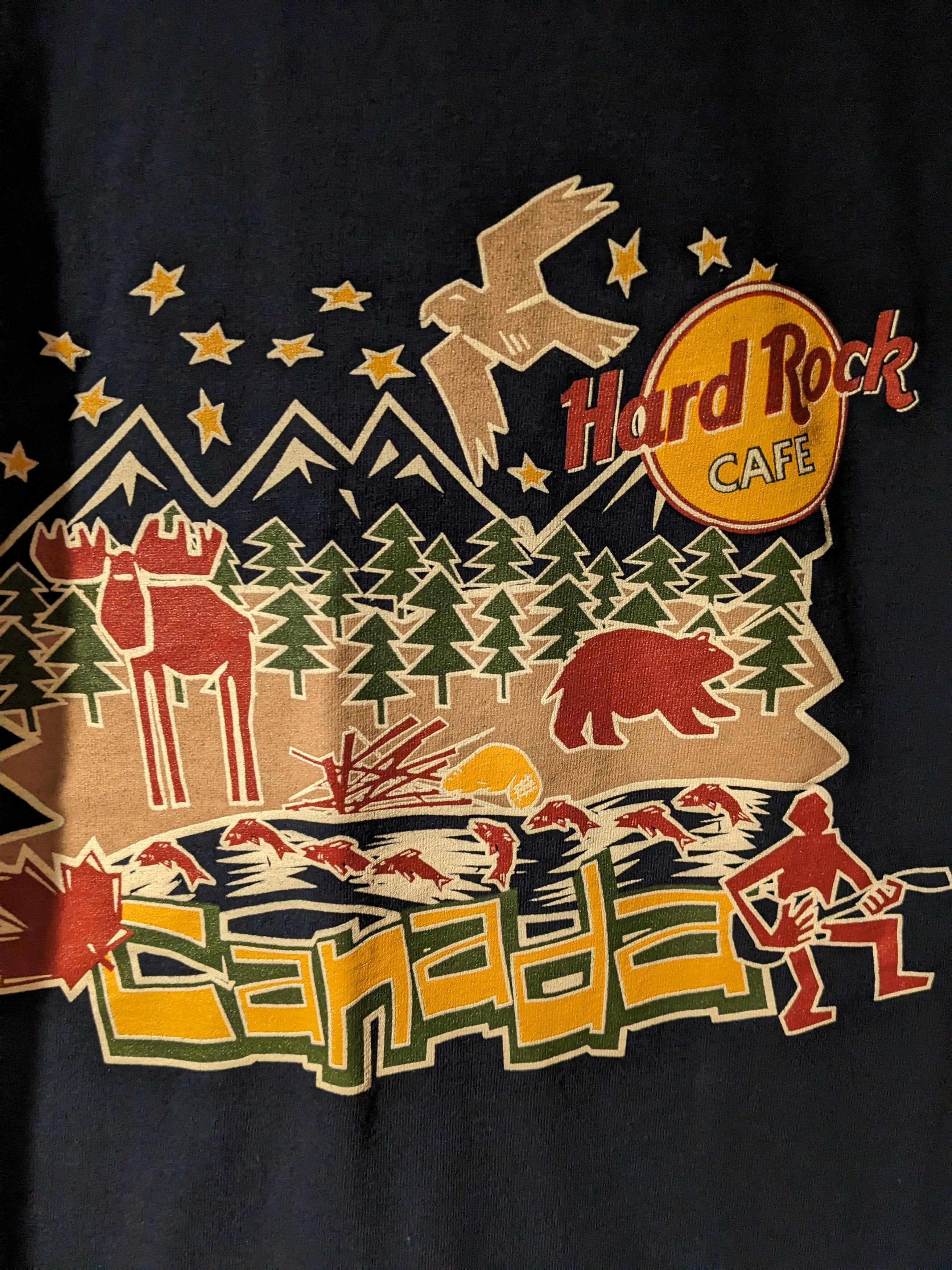 Hard Rock Cafe × Vintage Vintage 90s Hard Rock Cafe Canada Limited Edition T-Shirt Size US M / EU 48-50 / 2 - 2 Thumbnail