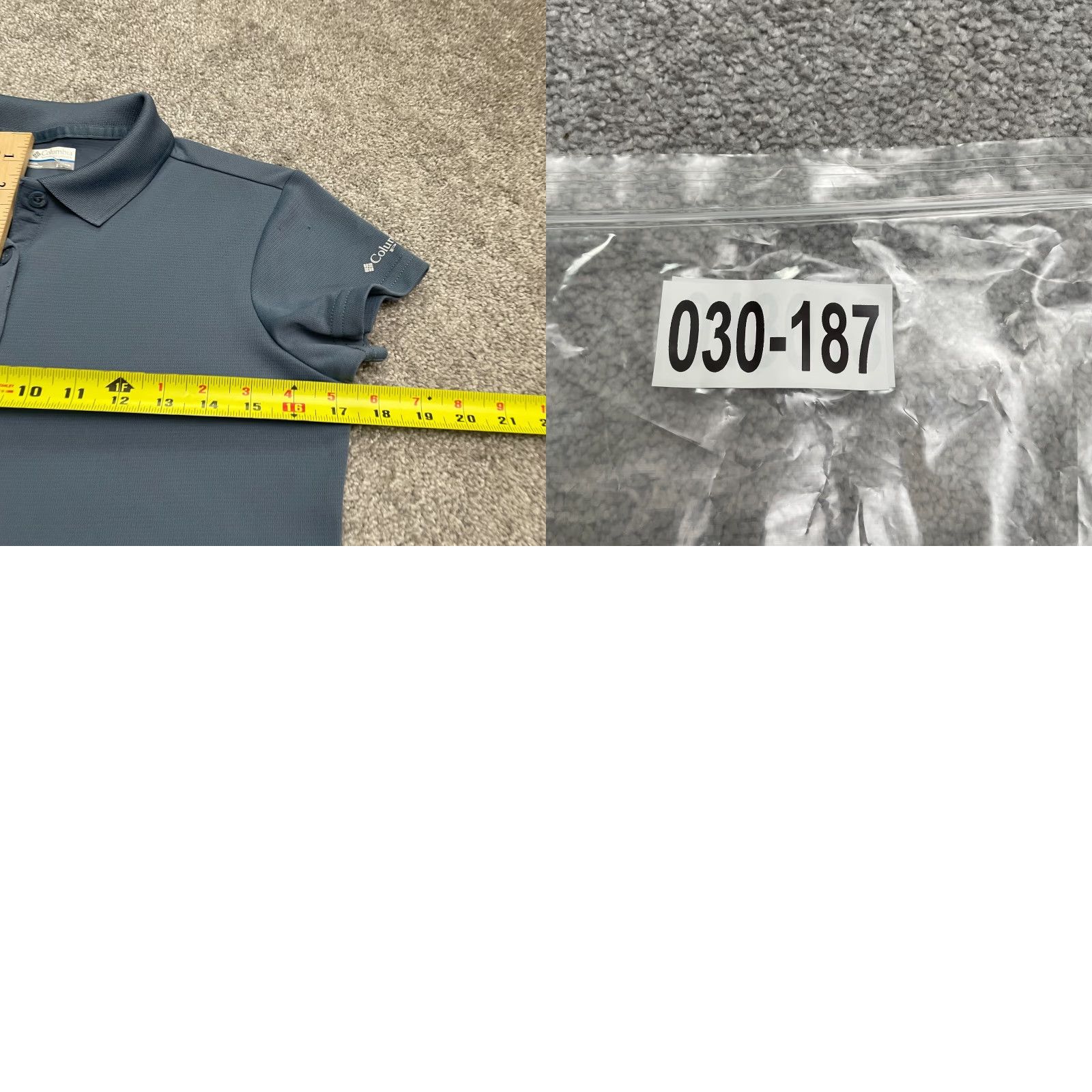 Vintage Columbia Womens XS Gray Polo Shirt Short Sleeve Golf Fishing Casual Size XS / US 0-2 / IT 36-38 - 9 Thumbnail
