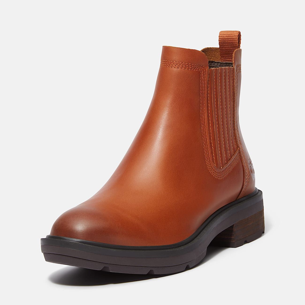 Timberland TIMBERLAND WOMEN'S 5.5 BRIMFIELD MID CHELSEA BOOT BROWN LTR Size US 5.5 / IT 35.5 - 9 Thumbnail