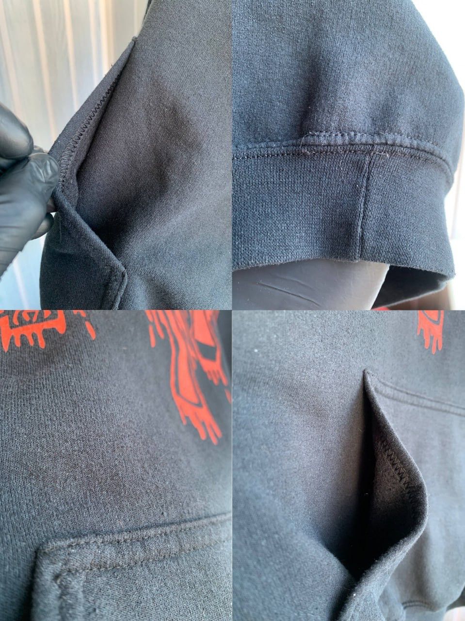 Other Vintage Death Band Cotton Black Gildan Heavy Blend Hoodie Size US M / EU 48-50 / 2 - 21 Thumbnail