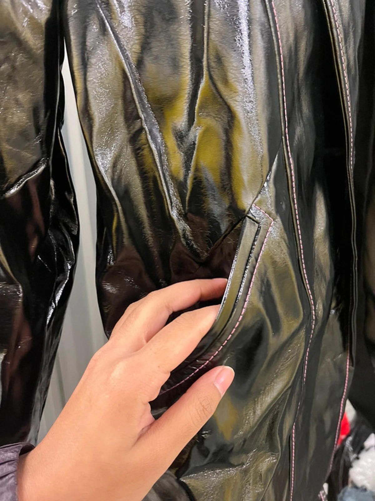 Asos Asos new vinyl coat Size M / US 6-8 / IT 42-44 - 5 Thumbnail