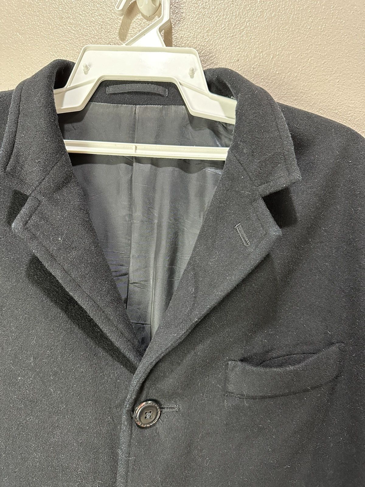 Yohji Yamamoto Vintage Yohji Yamamoto Y’s For Men Jacket Wool Size US L / EU 52-54 / 3 - 4 Thumbnail