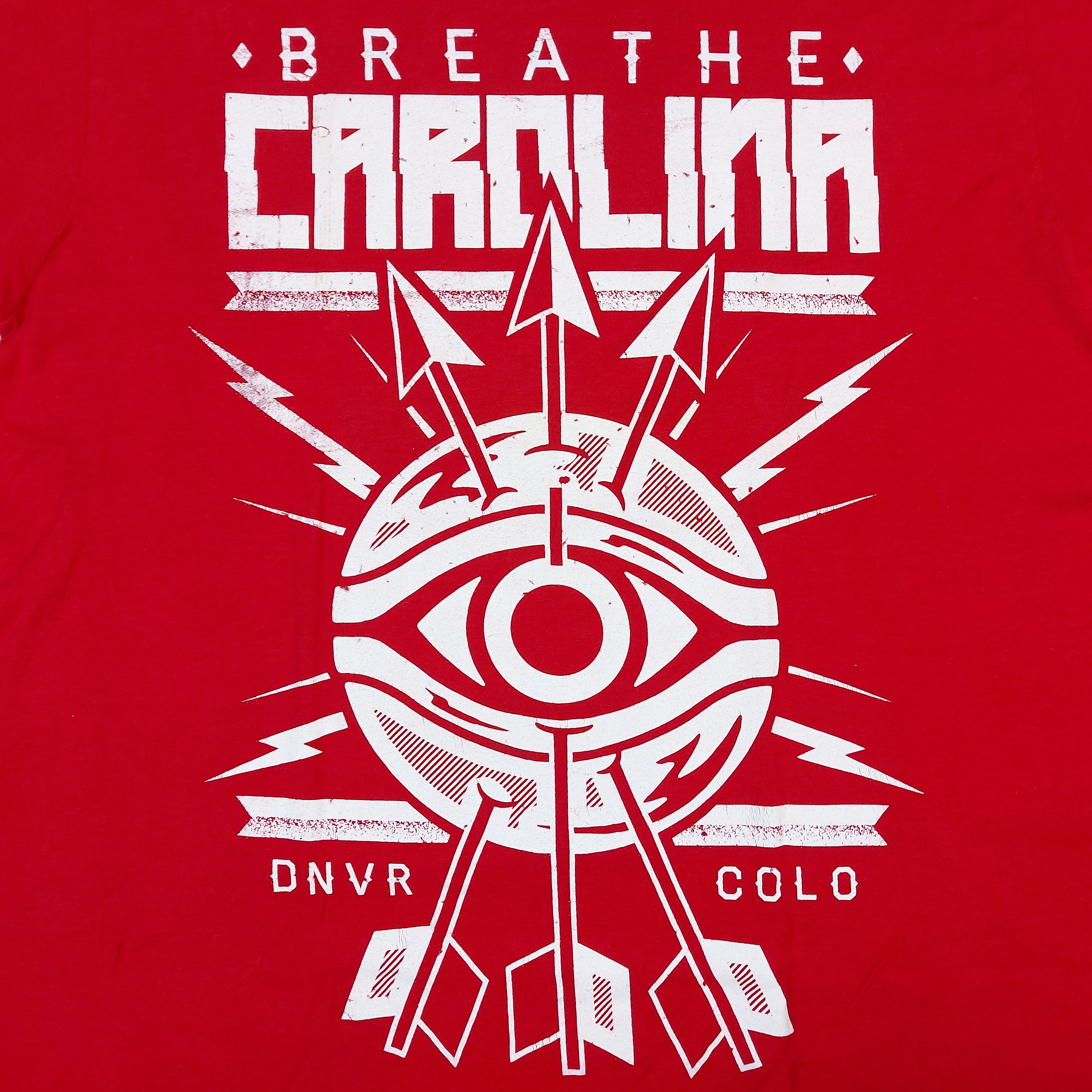 Band Tees 2013 Breathe Carolina Band Crunkcore Official Merch TEE Size US L / EU 52-54 / 3 - 2 Thumbnail