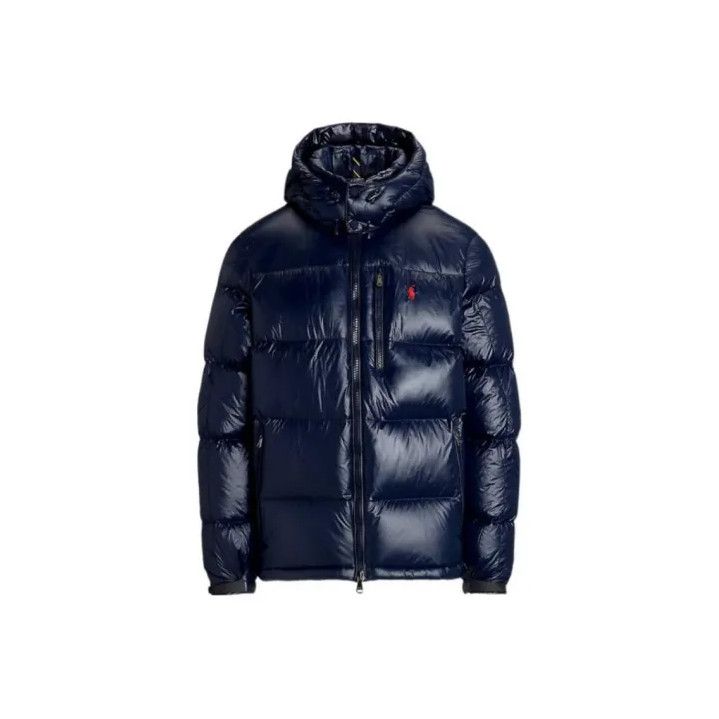 Polo Ralph Lauren Polo Ralph Lauren Blue Pony Embroidered Hooded Down Jacket Size US L / EU 52-54 / 3 - 1 Thumbnail