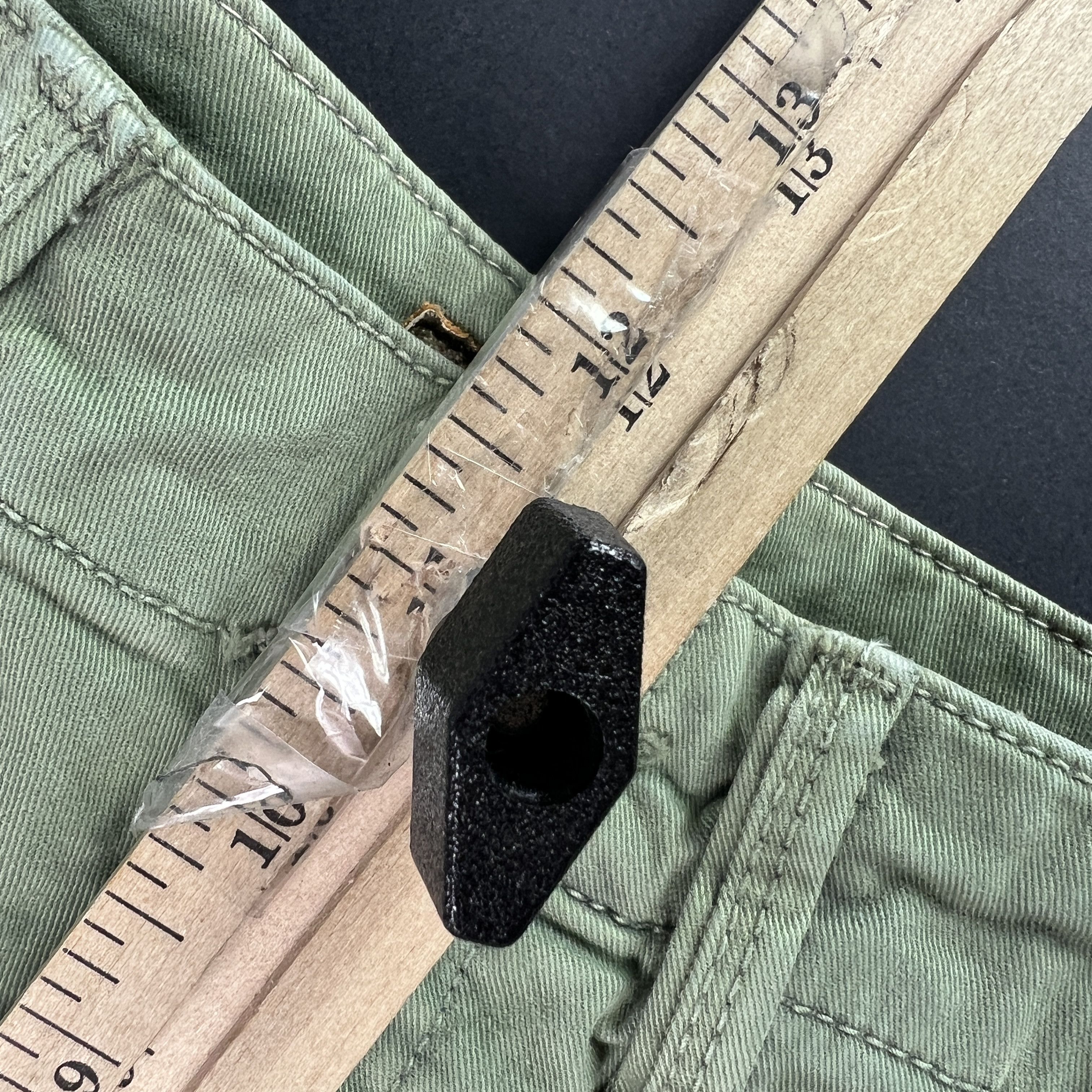 MOTHER Mother Pants Women High Rise Private Patch Pocket Ankle Fray Size 24" / US 00 / IT 34 - 22 Thumbnail