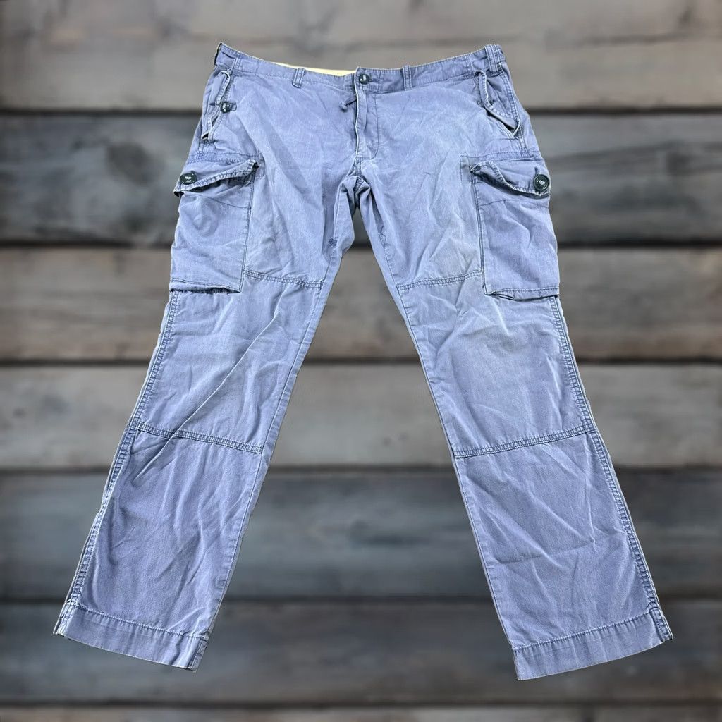 Polo Ralph Lauren Polo Ralph Lauren Pants Men 40x32 Blue Cargo Modern Fit Military Ripstop Utility Pants Straight Pockets Cargo Army Outdoor 40 in Waist Blue Size US L / EU 52-54 / 3 - 1 Thumbnail