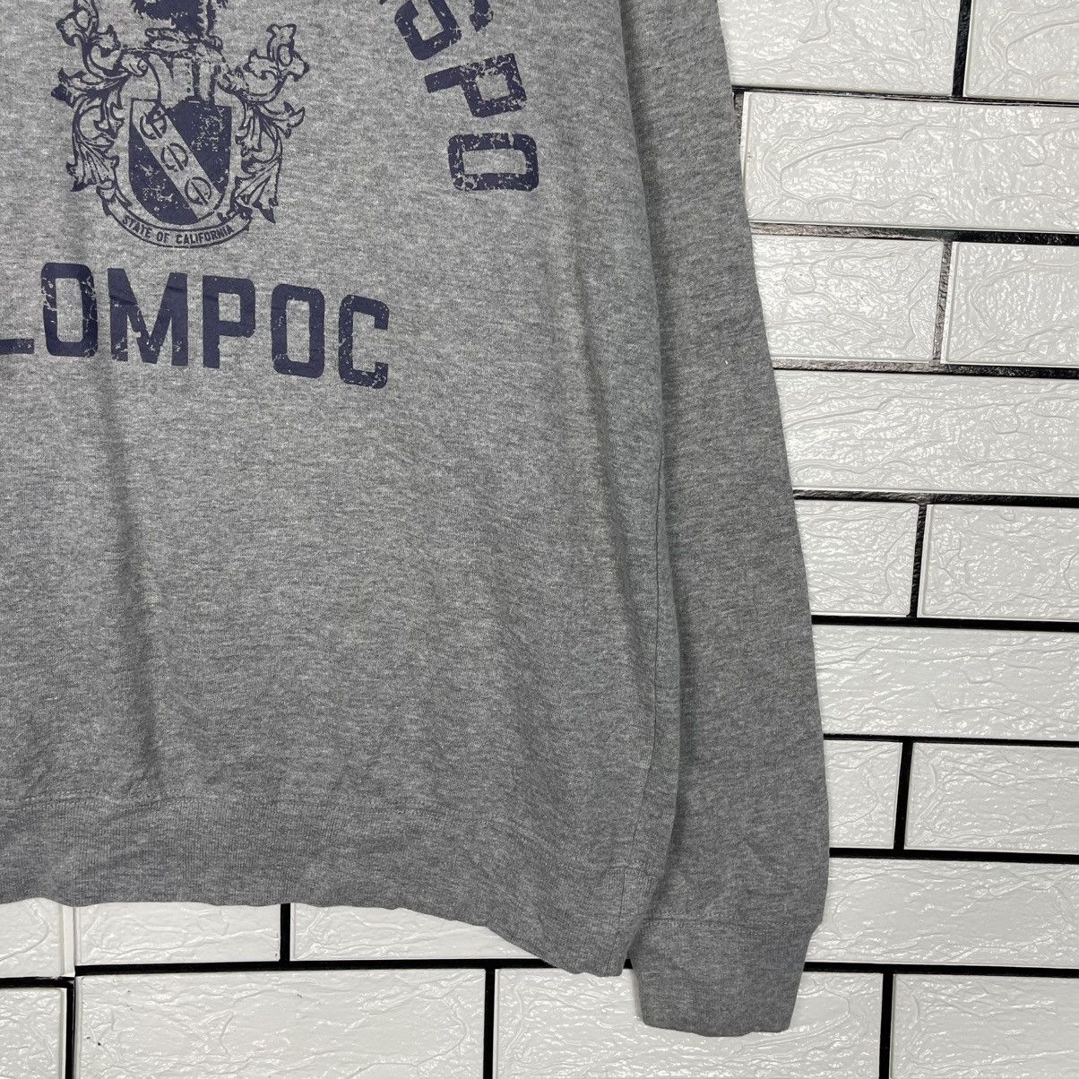 Japanese Brand San Luis Obispo Lompoc Crewneck Sweatshirt Size US M / EU 48-50 / 2 - 4 Thumbnail