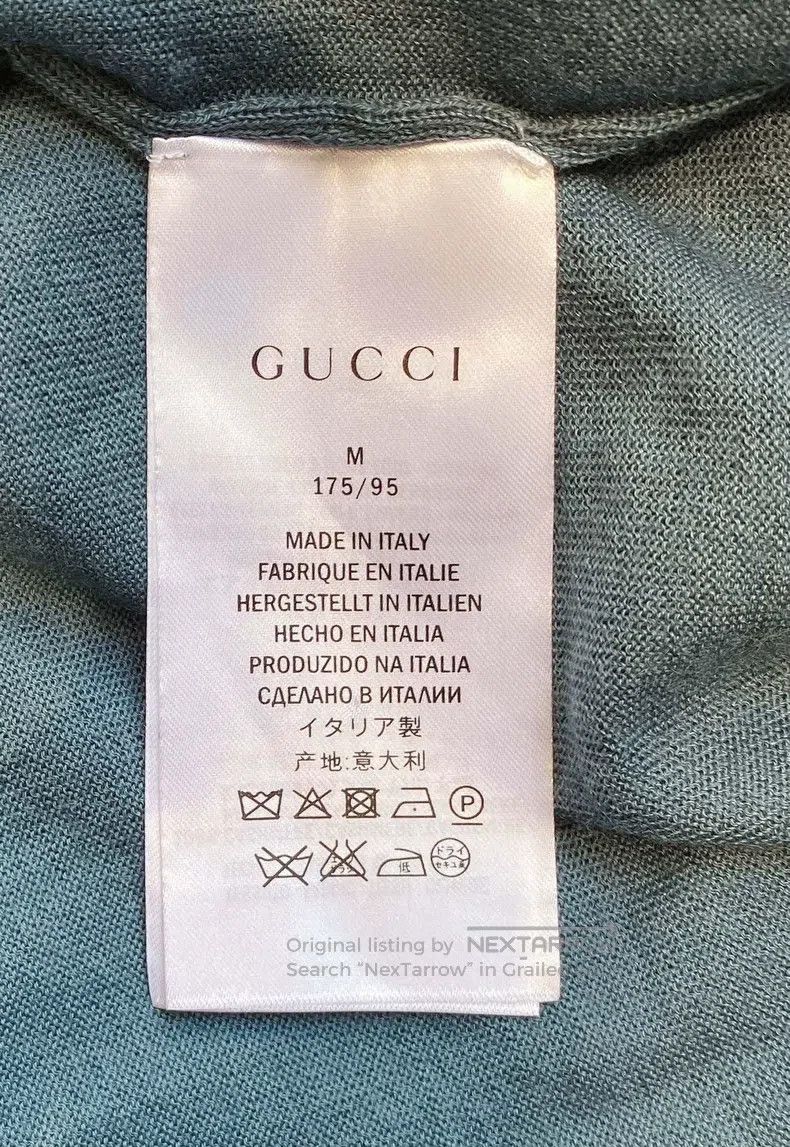 Gucci Gucci Blue knitwear sweater Size US M / EU 48-50 / 2 - 6 Thumbnail