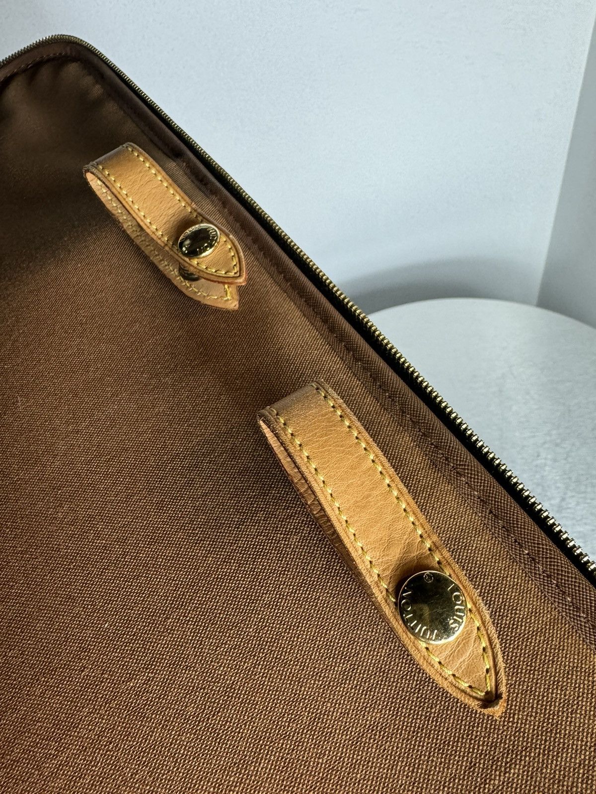 Louis Vuitton Louis Vuitton Monogram Leather Pegas 55 Rolling Suitcase Size ONE SIZE - 8 Thumbnail