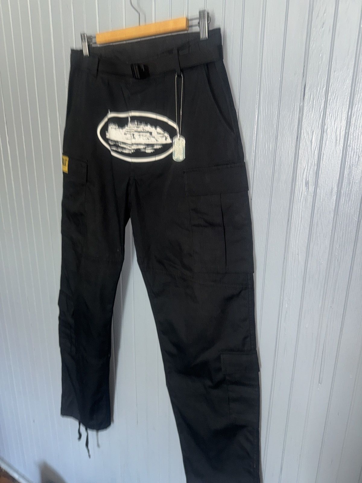Corteiz Corteiz RTW 5 year anniversary Black Cargo Pants Size US 31 - 3 Thumbnail