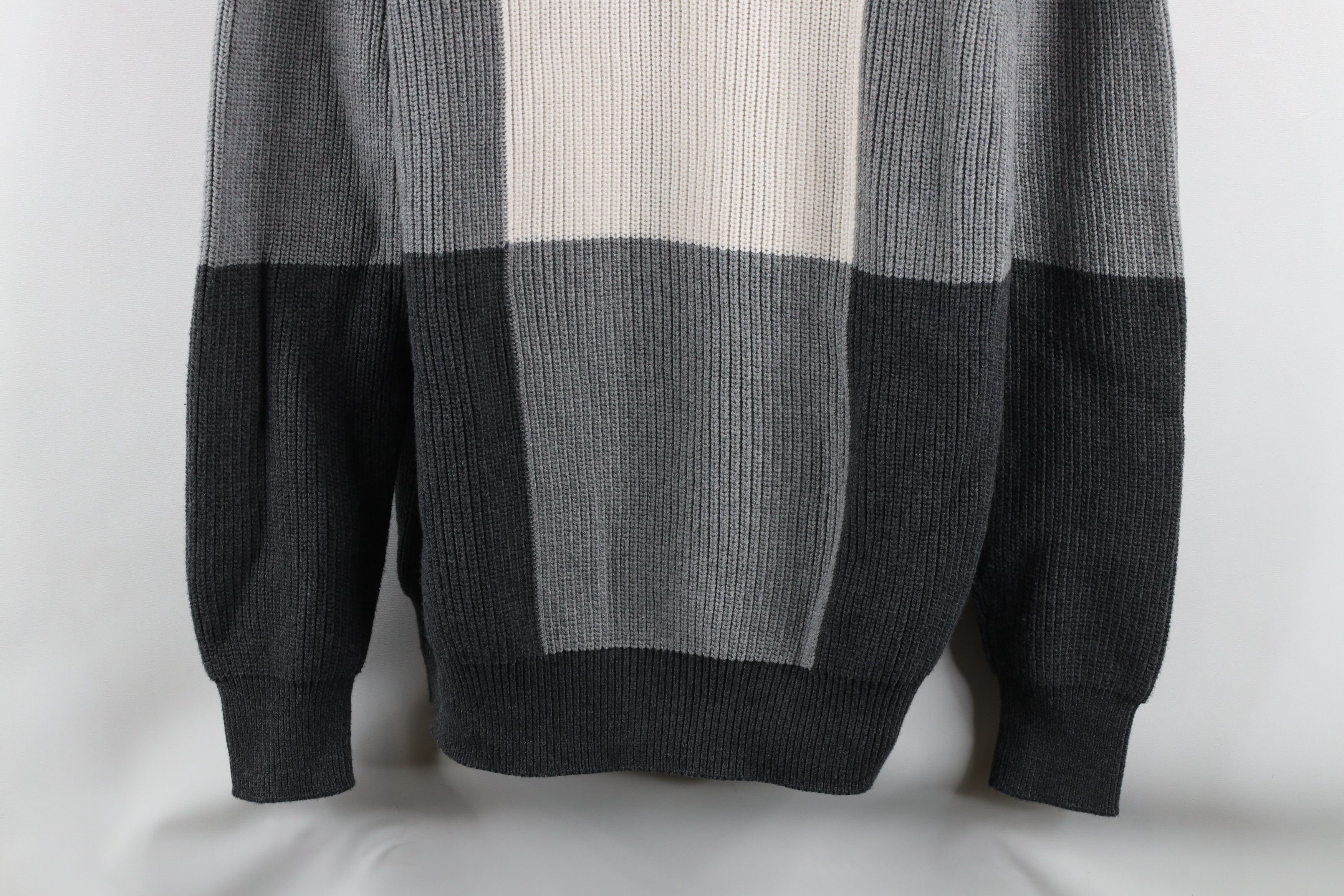 Vintage Adam Lippes For Target Heavyweight Ribbed Knit Sweater Size US L / EU 52-54 / 3 - 3 Thumbnail