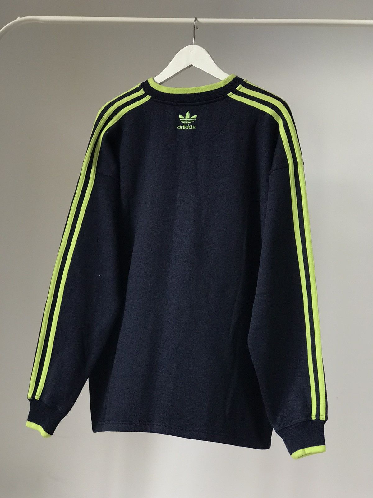 Adidas 🔥 Vintage 90s Adidas hype streetwear oversized sweatshirt Size US XL / EU 56 / 4 - 2 Thumbnail
