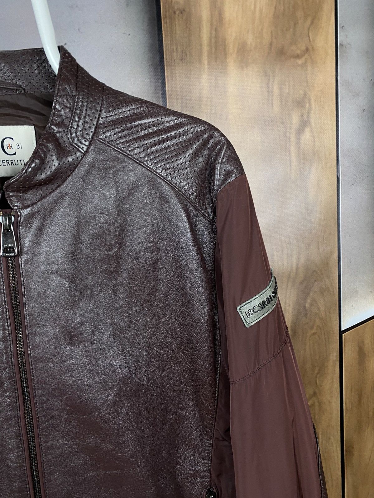 Cerruti 1881 🐊Lather Jacket Cerruti 1881 Path Logo Size 50🐊 Size US M / EU 48-50 / 2 - 2 Thumbnail