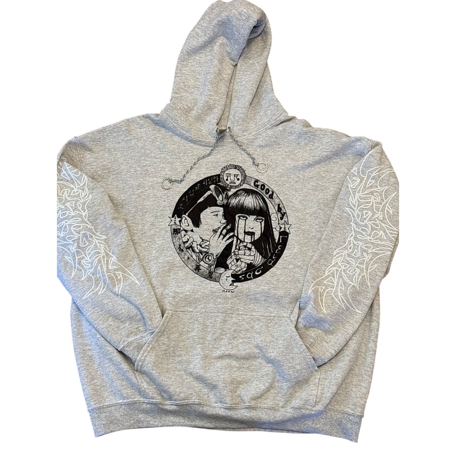 Ghost Supply Rare Ghost Supply 1/1 junji ito manga hoodie chains 2XL Size US XL / EU 56 / 4 - 1 Thumbnail