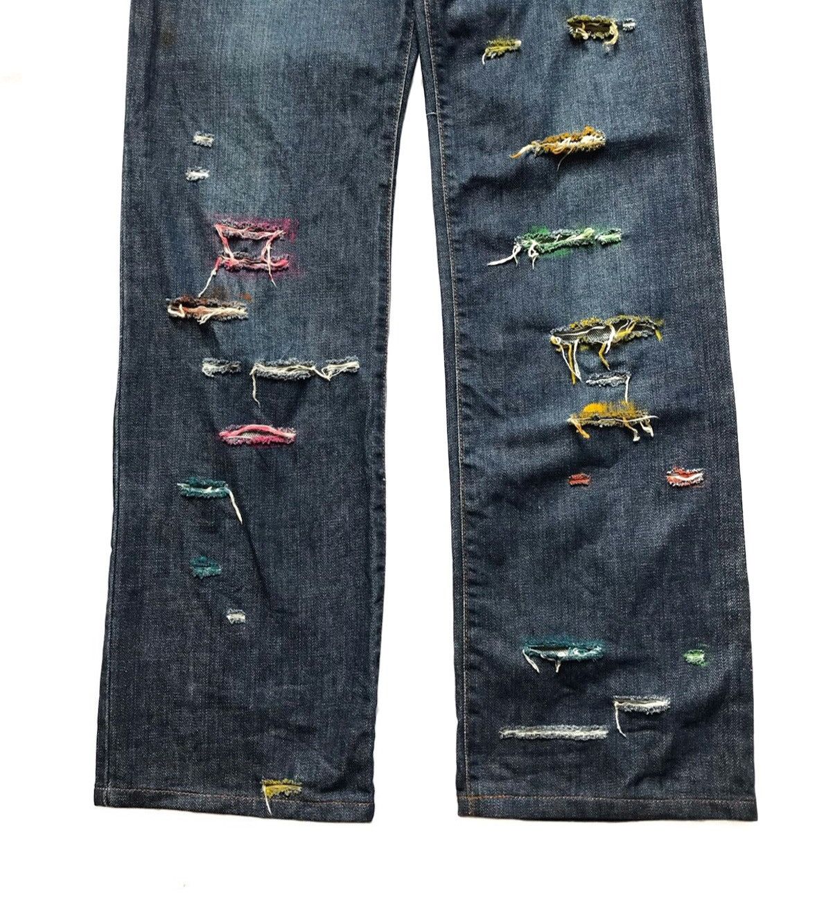 Dolce & Gabbana DOLCE&GABBANA DISTRESSED PAINTERS JEANS Size US 30 / EU 46 - 3 Thumbnail