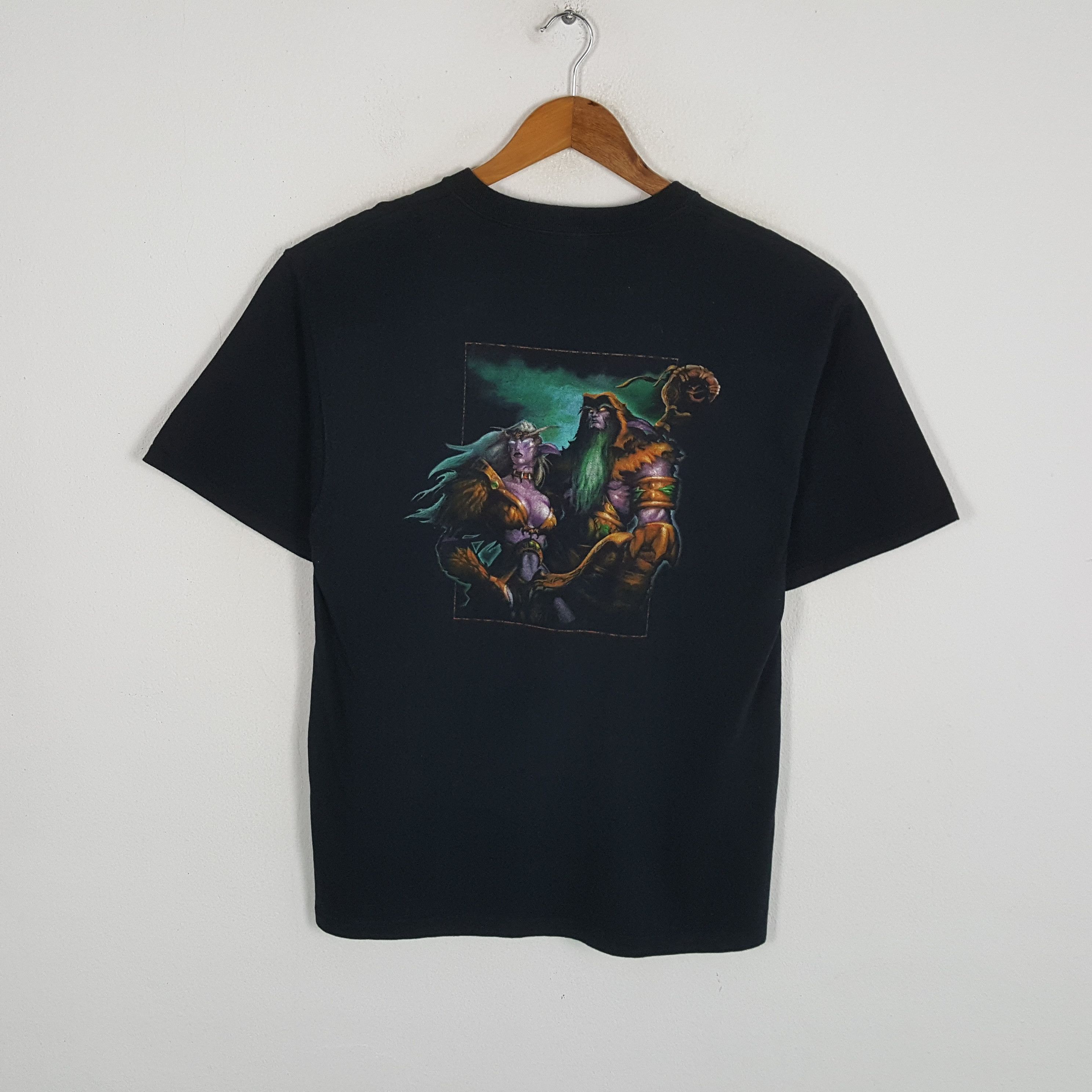 Playstation × The Game Vintage WORLD WARCRAFT Playstation Games Animated T-Shirt Size US L / EU 52-54 / 3 - 1 Thumbnail
