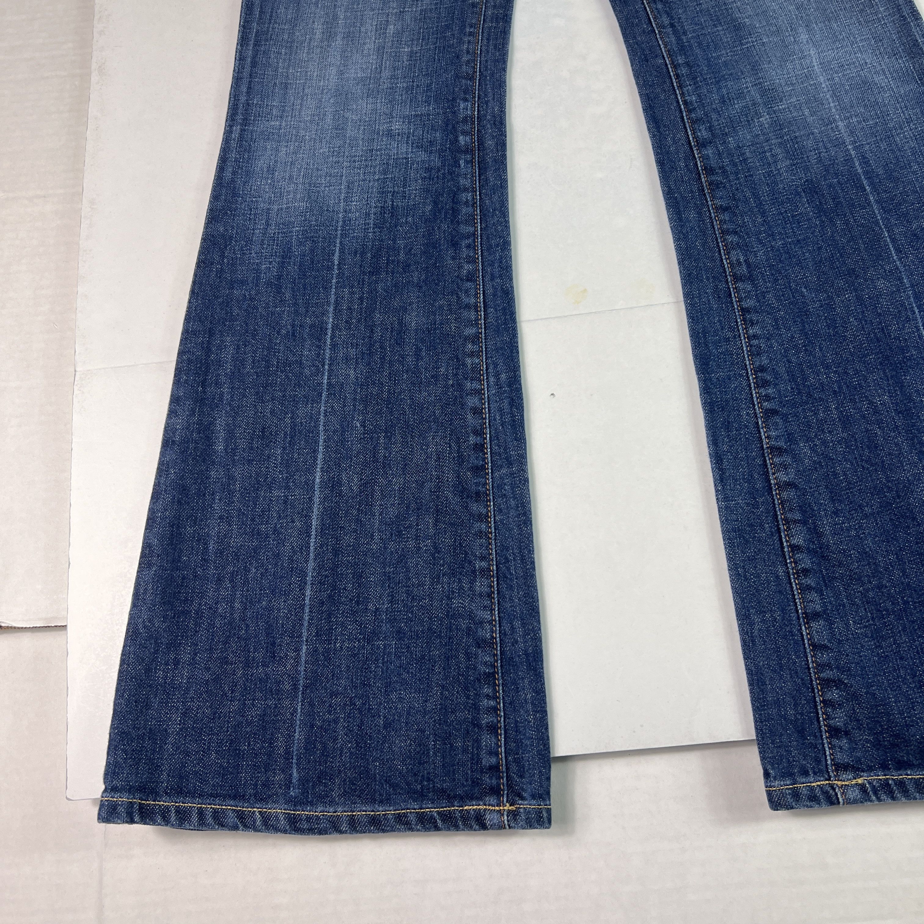 Citizens Of Humanity Citizens Of Humanity Jeans Ingrid Low Rise Flare Blue Denim Size 27" / US 4 / IT 40 - 6 Thumbnail