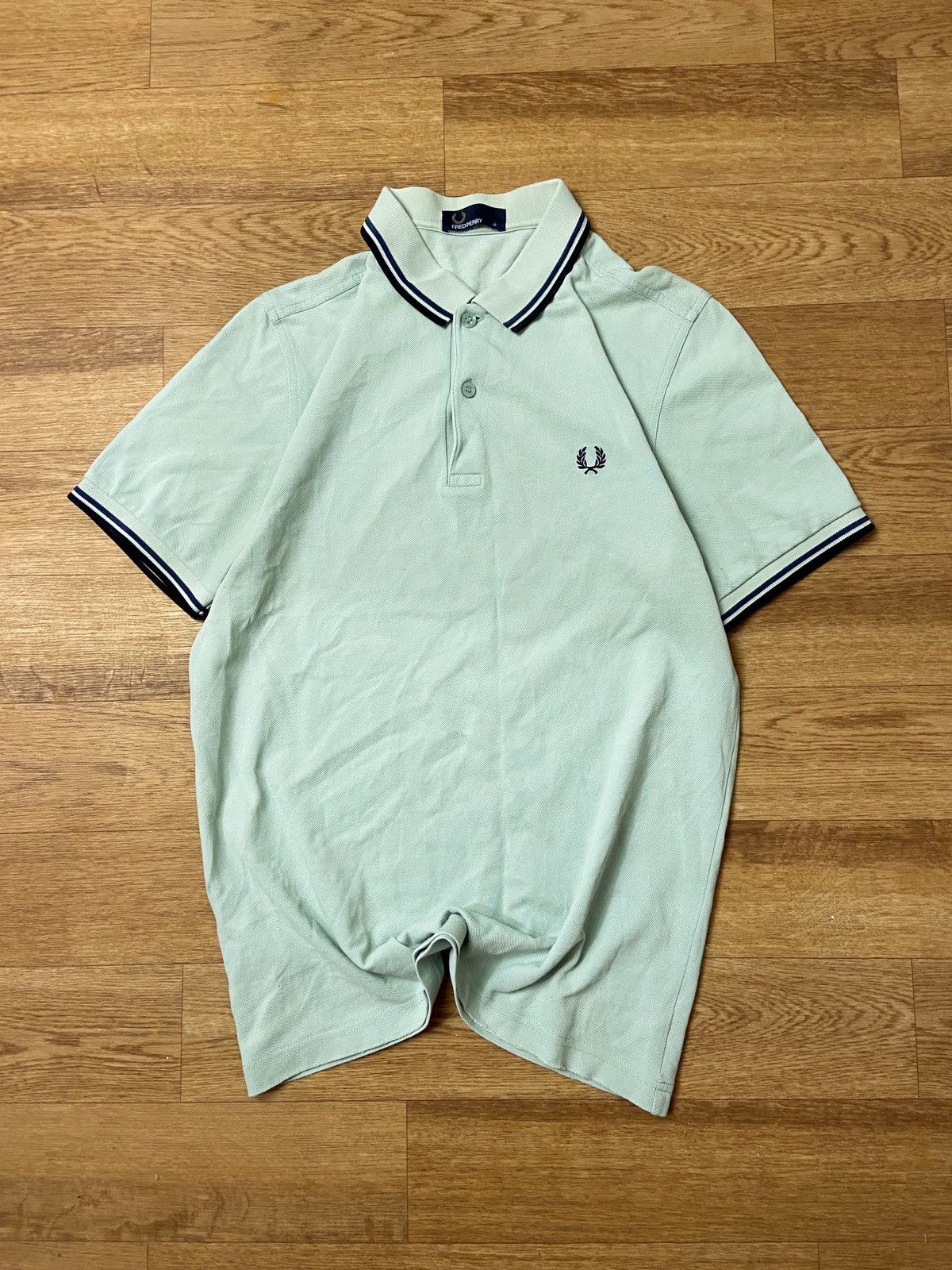 Fred Perry × Vintage Vintage 90s Polo Fred Perry Knitwear Retro T-shirt Size US M / EU 48-50 / 2 - 1 Thumbnail