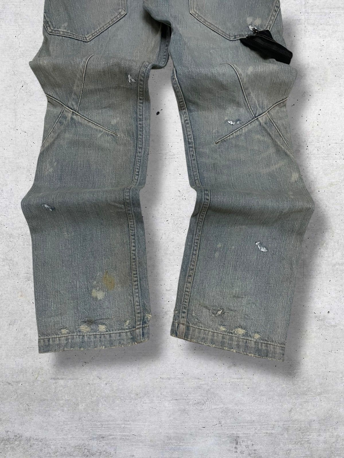 Japanese Brand VINTAGE RNA PUNK JAPAN DESIGNER 90S OLD MUDWASH CARPENTER Size US 31 - 13 Thumbnail