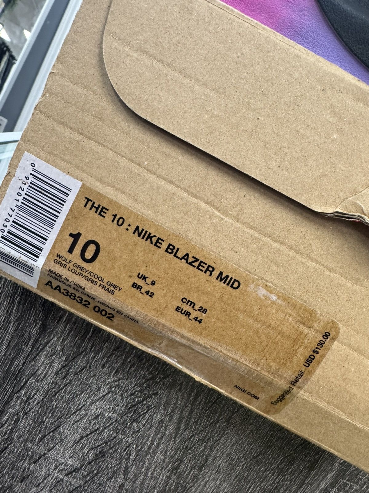 Nike × Off-White Serena Williams Blazer Studio Mid ‘Queen’ (10) Size US 10 / EU 43 - 8 Thumbnail