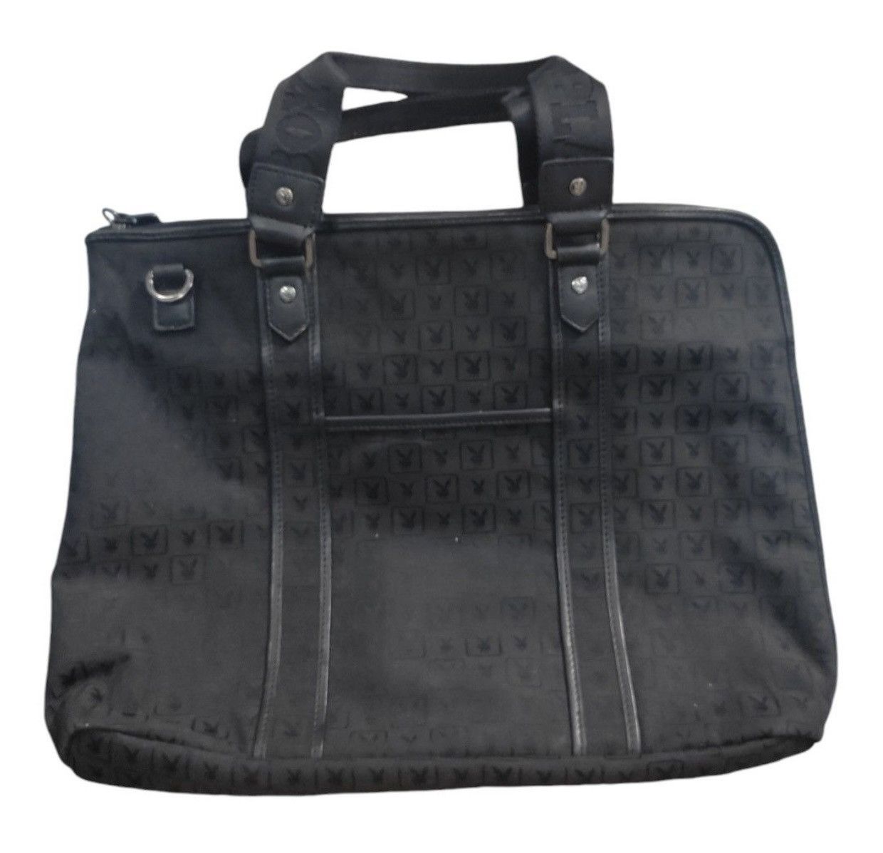 Playboy Playboy Monogram Briefcase / Shoulder Bag Size 34 - 1 Thumbnail