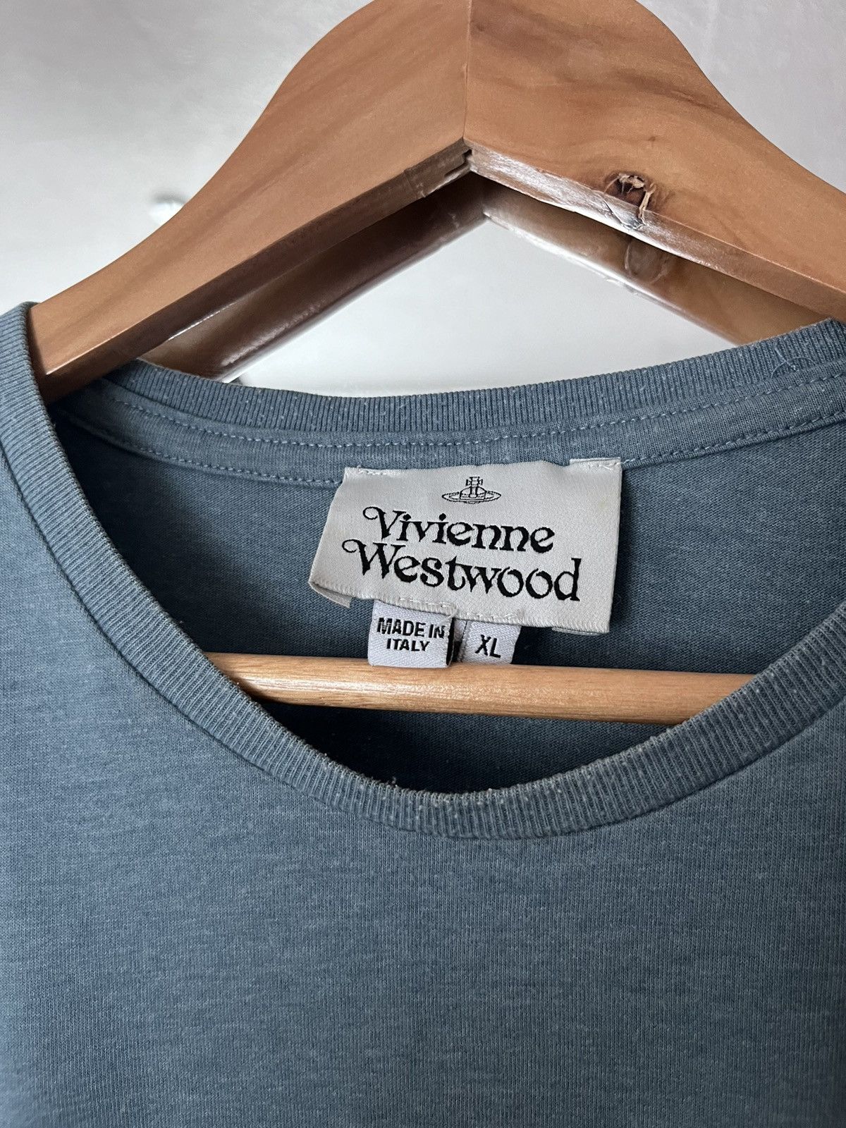 Vivienne Westwood Vivienne Westwood Mini Ord Basic T-Shirt Green XL Size US XL / EU 56 / 4 - 4 Thumbnail