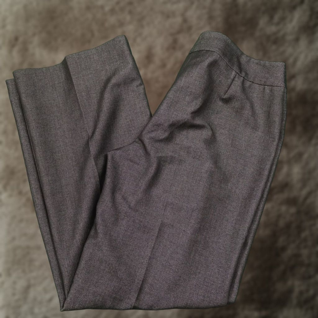 Nine West VINTAGE NINE WEST Pants Charcoal Grey Dress Pants Women Size 12 34" WAIST 31" INSEAM Gray Ladies Dress Pants Size 34" / US 12 / IT 48 - 1 Thumbnail