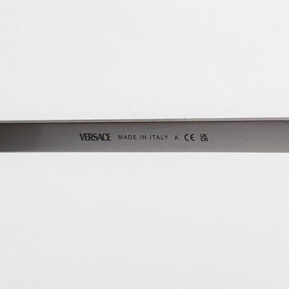 Versace NEW VERSACE SUNGLASSES VE2294 1000/6G SILVER MEN EYEWEAR VE2 Size ONE SIZE - 9 Thumbnail