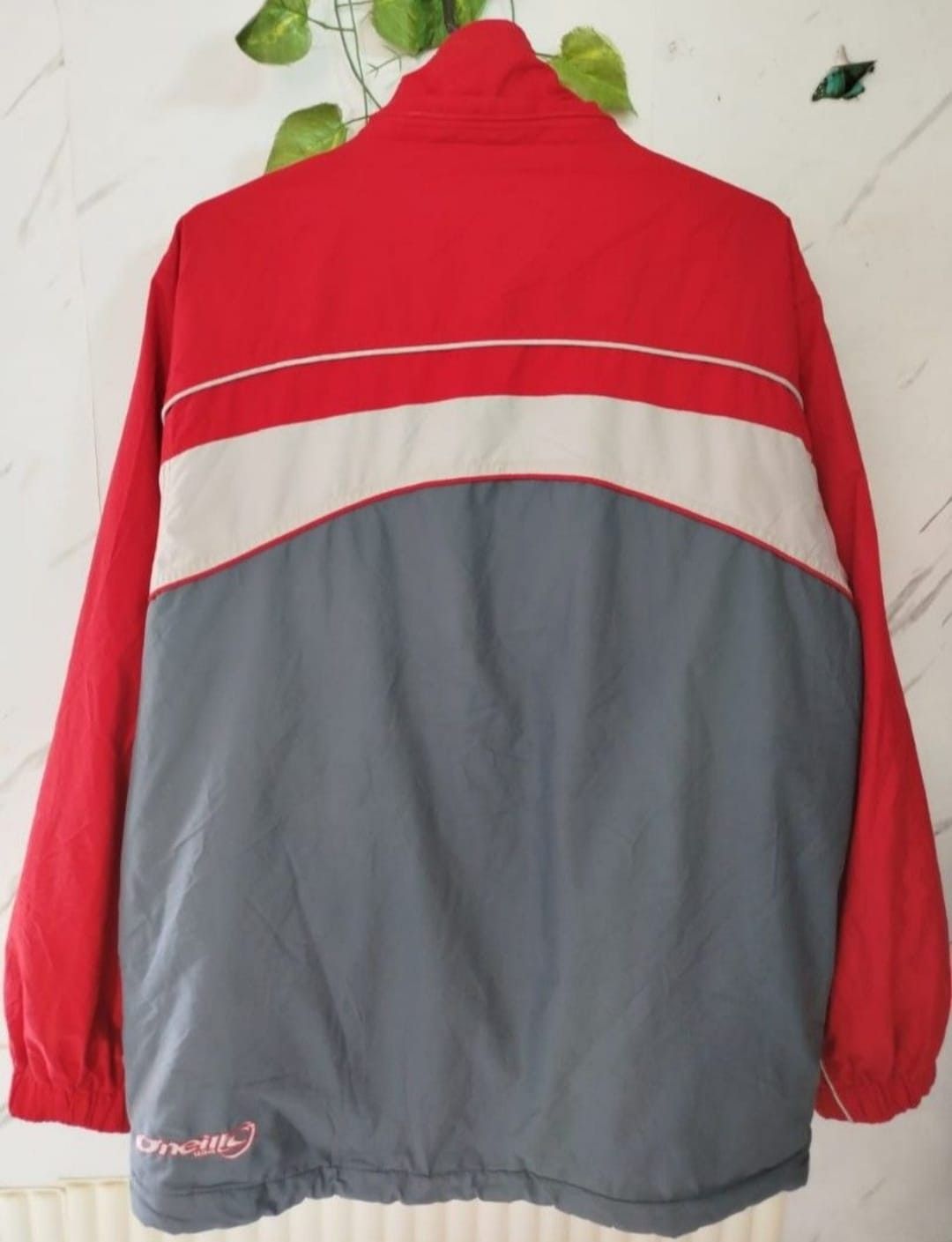 O'Neill O’Neill Jacket Gorpcore Windbreaker Red Grey Size US L / EU 52-54 / 3 - 2 Thumbnail