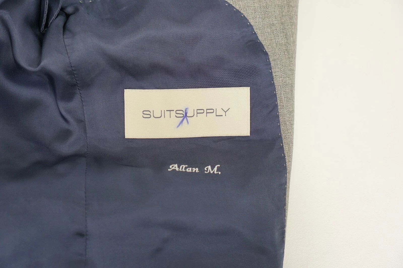 Suitsupply Men Suitsupply Blazer La Spalla Vitale Barberis Grey US34S Size 34S - 5 Thumbnail