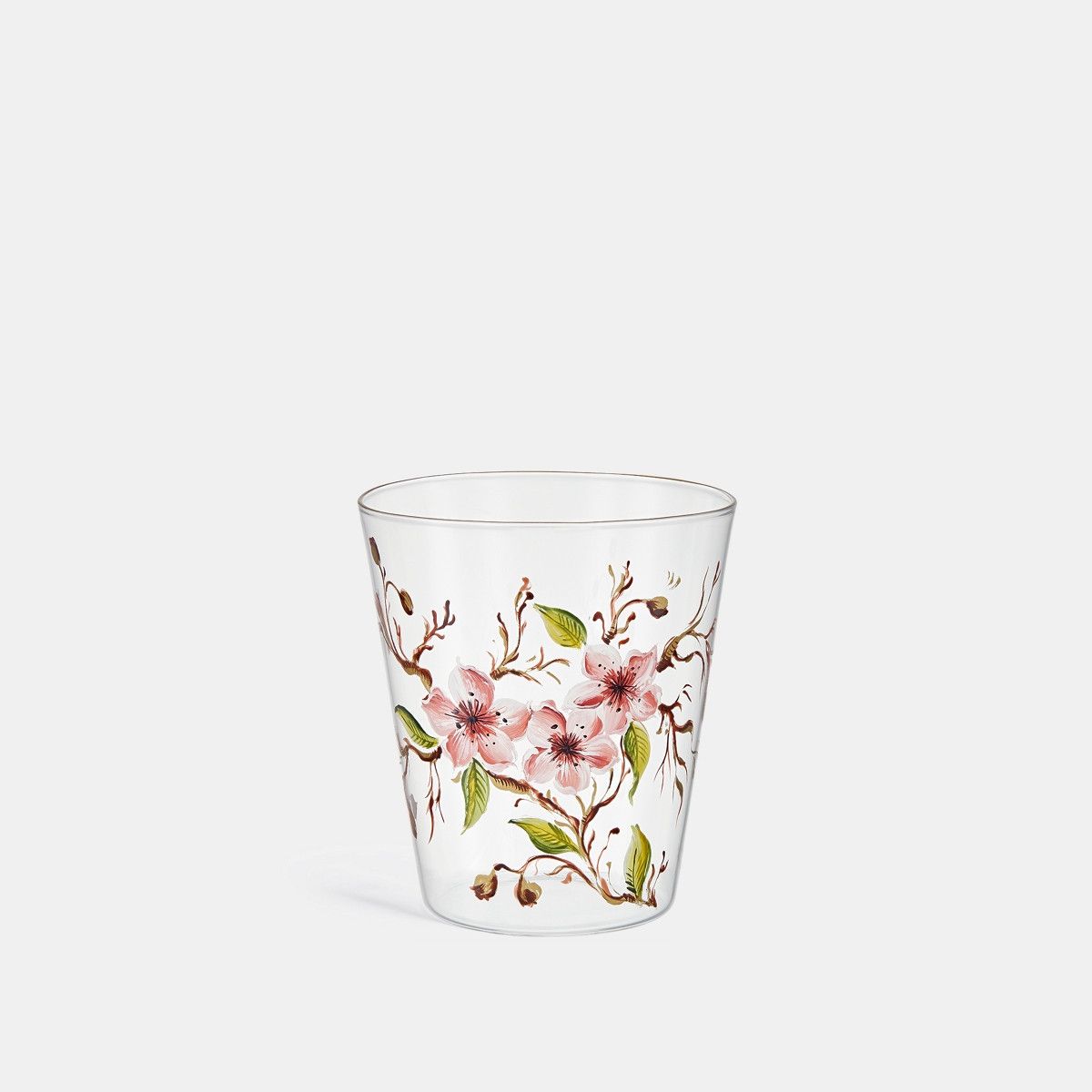 Dior o1bcso1str0226 Size:OS/Hand-Painted Water Glass in Pink Size ONE SIZE - 1 Thumbnail