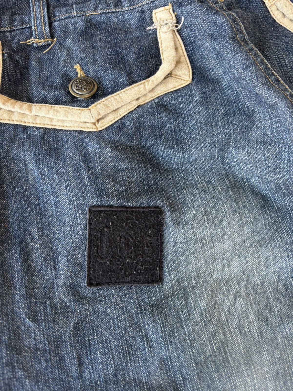 If Six Was Nine 💥IF SIX WAS NINE LGB FLARE MUD WASH JEANS Size US 30 / EU 46 - 12 Thumbnail