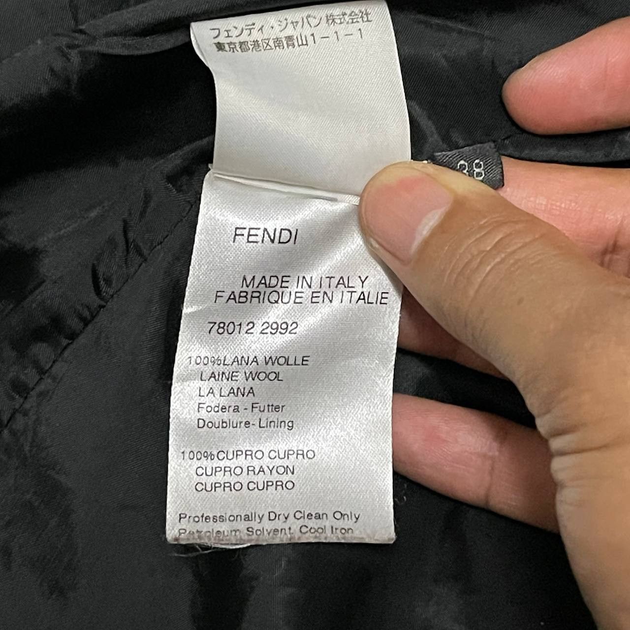 Fendi Fendi Wool Long Coat Size S / US 4 / IT 40 - 9 Thumbnail