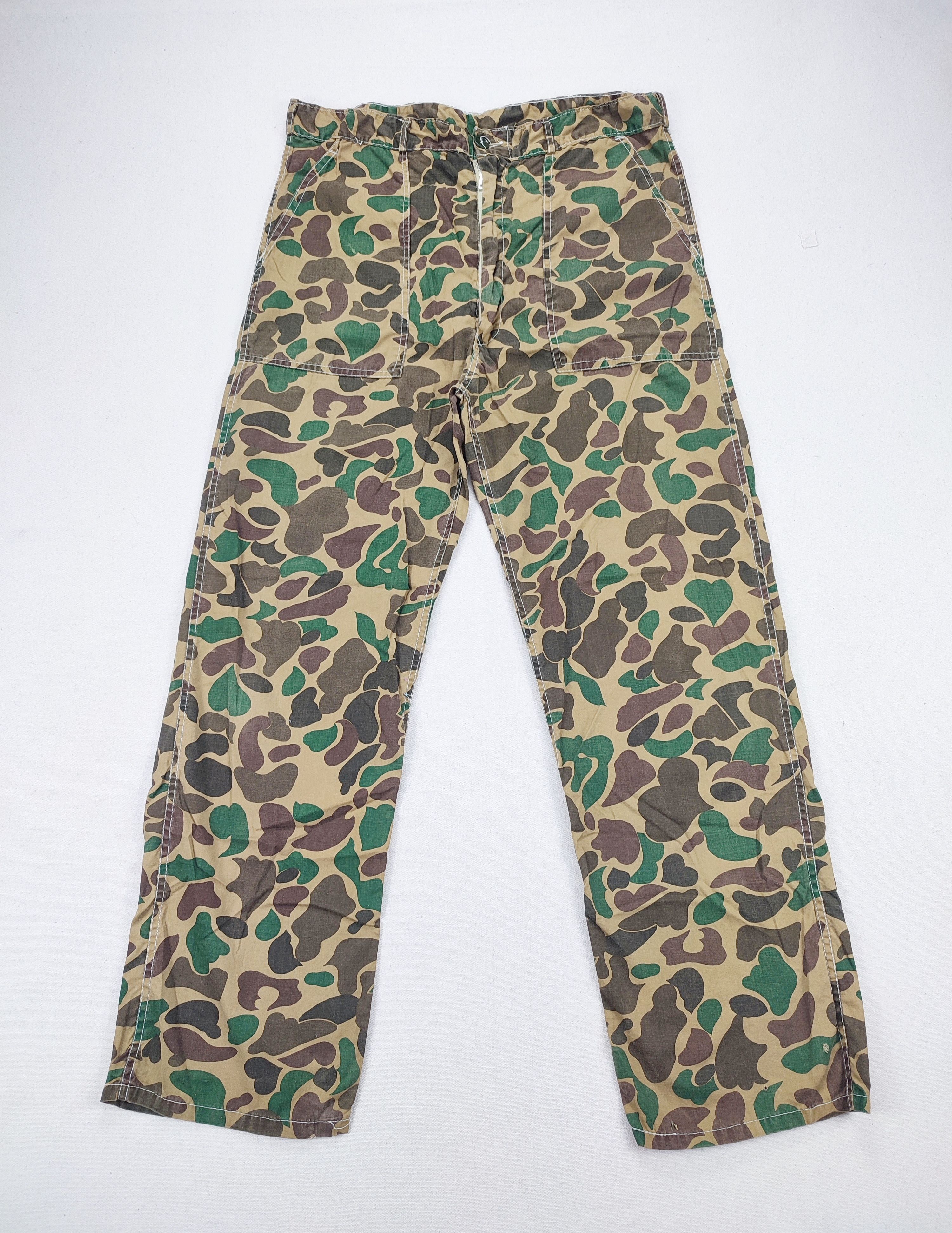 Vintage Vintage 1960s Beogam Hunting Camo Baker Pants Size US 36 / EU 52 - 1 Thumbnail