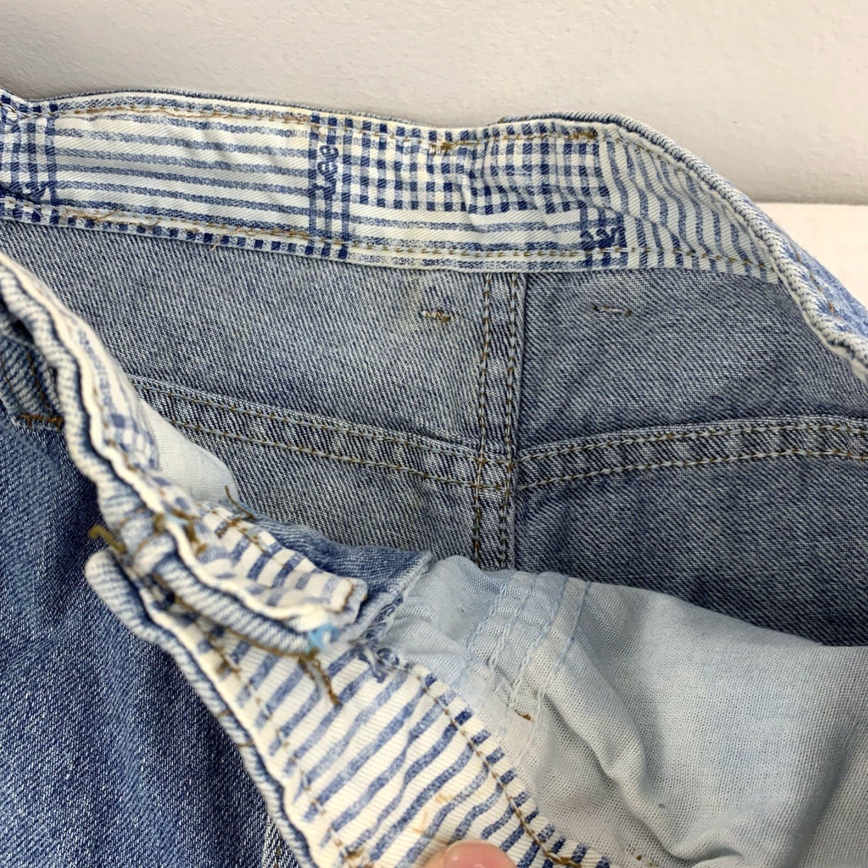 Lee VINTAGE Lee Riders Womens Jeans 12 Long High Blue 90s Denim American Mom Regular Womens 33in Inseam Rise High Size 34" / US 12 / IT 48 - 4 Thumbnail