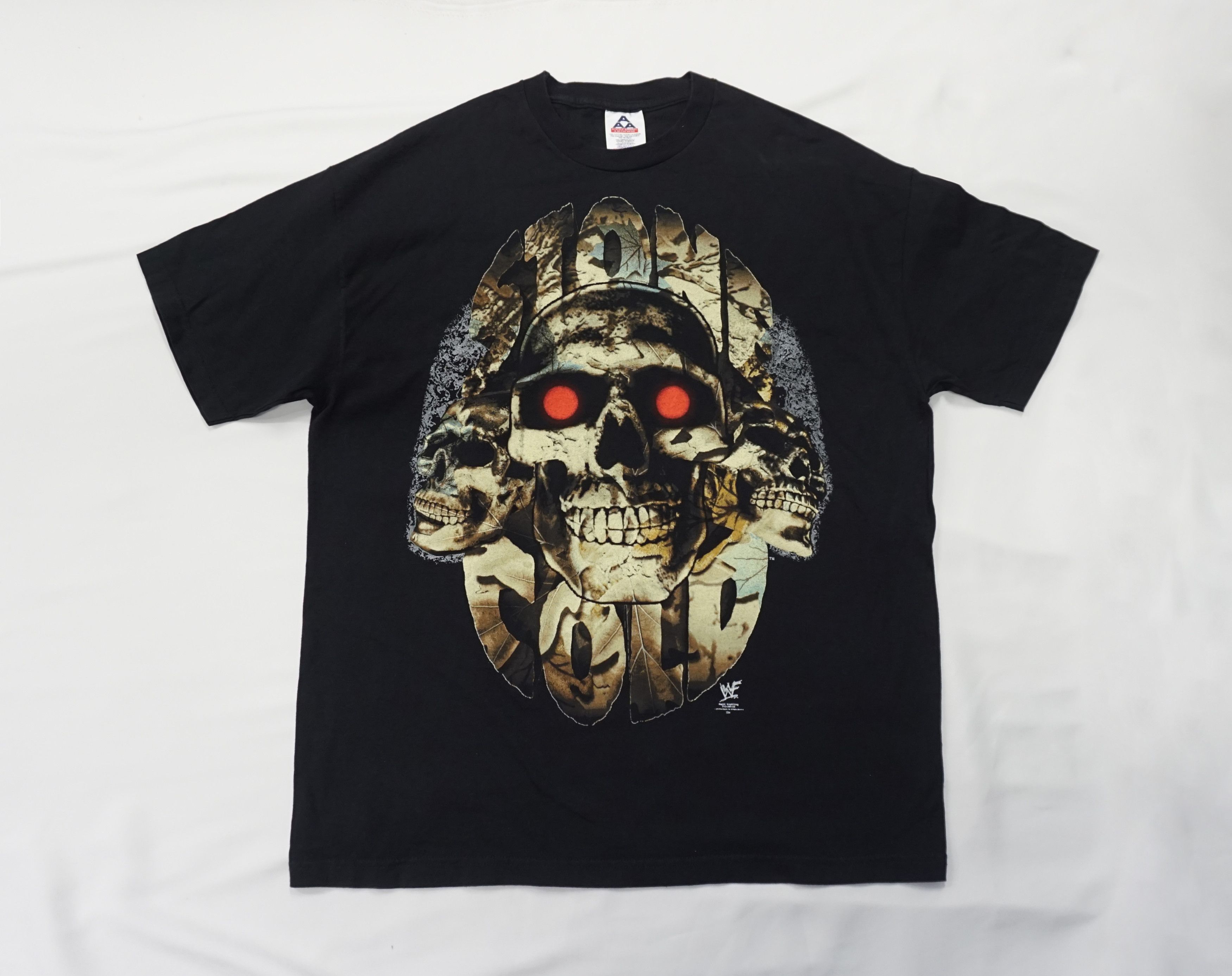 WWF 1999 WWF Stone Cold Steve Austin graphic T-shirt Size US XL / EU 56 / 4 - 1 Thumbnail