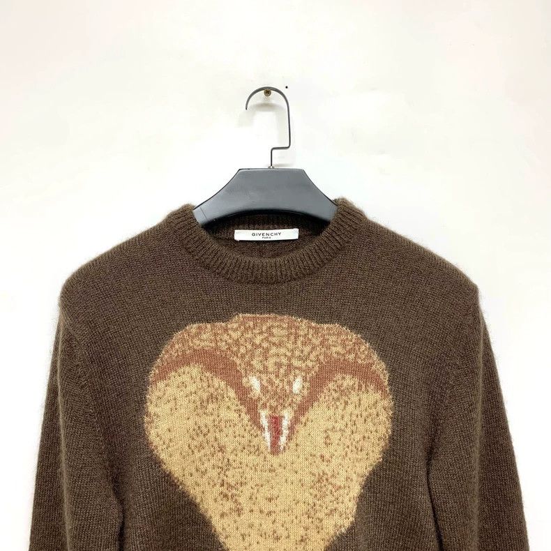 Givenchy Givenchy Brown Knit Sweater 2506-Nextarrow Size US S / EU 44-46 / 1 - 2 Thumbnail