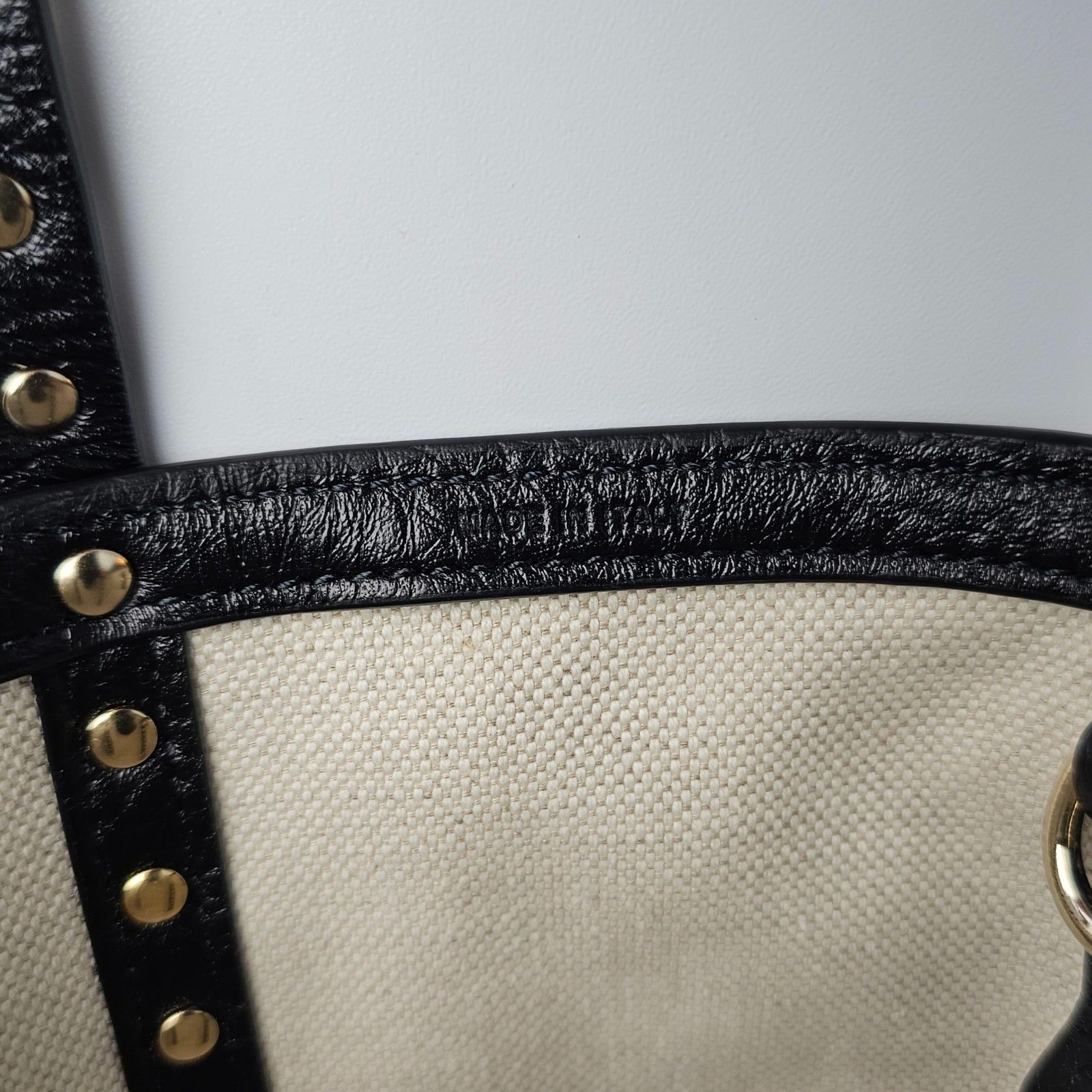 Valentino VALENTINO GARAVANI Rockstud Spike Shopper Black Yellow Raffi Size ONE SIZE - 2 Thumbnail