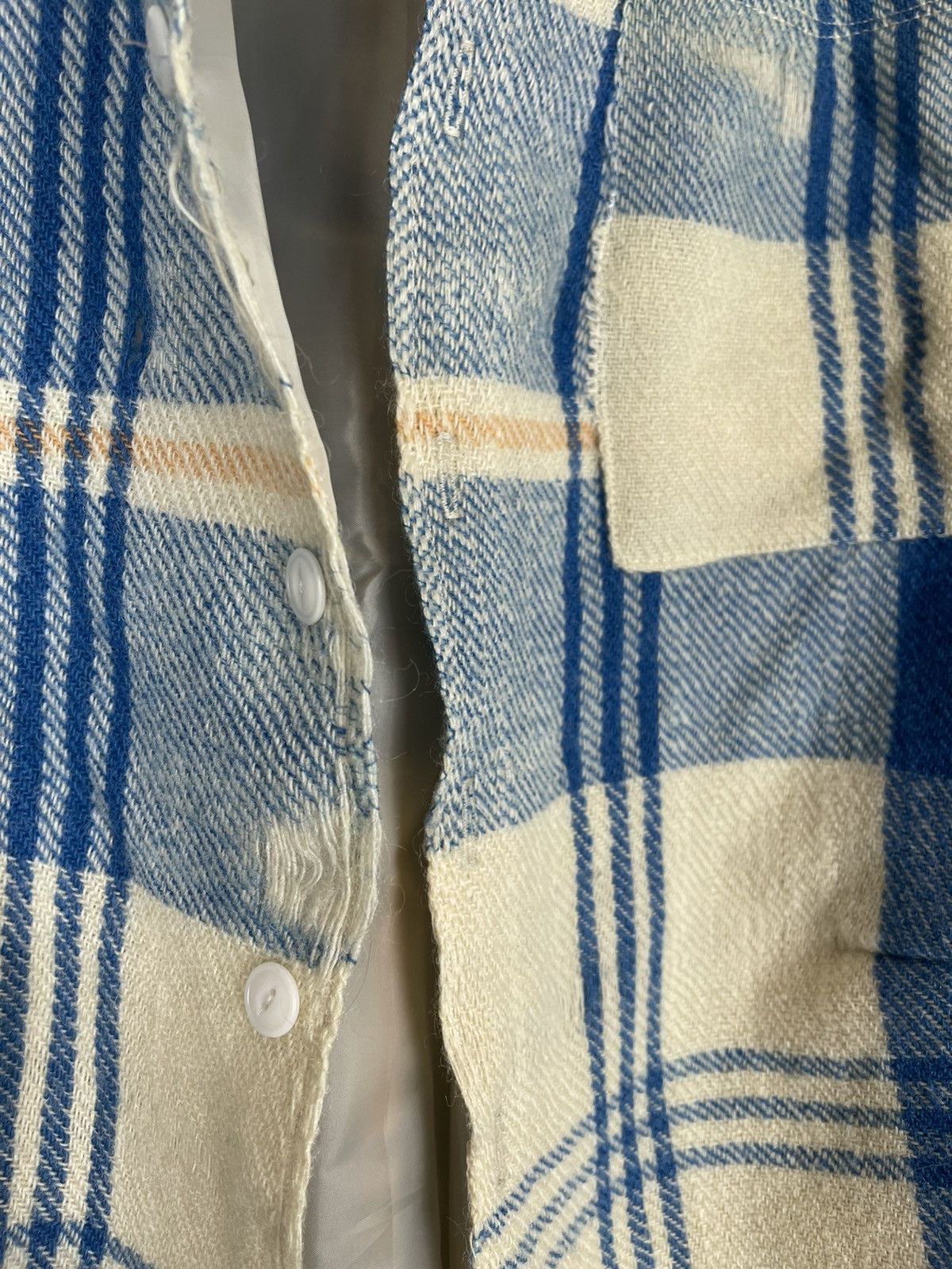 Chorley Chorley Oversized distressed wool darted flannel jacket Size US L / EU 52-54 / 3 - 4 Thumbnail