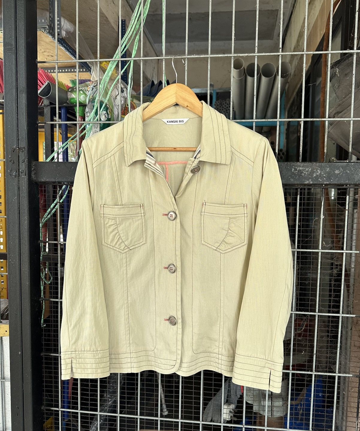 Kansai Yamamoto 👹Vintage Kansai Bis Chore Jacket (Woman) Size US S / EU 44-46 / 1 - 2 Thumbnail