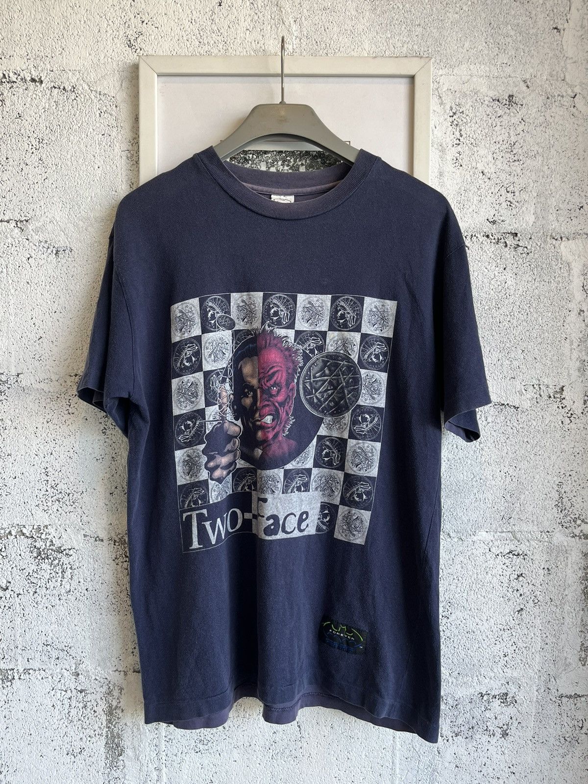 DC Comics × Vintage Vintage TWO-FACE 1995’s Batman Forever DC.Comics T-shirt Size US L / EU 52-54 / 3 - 2 Thumbnail