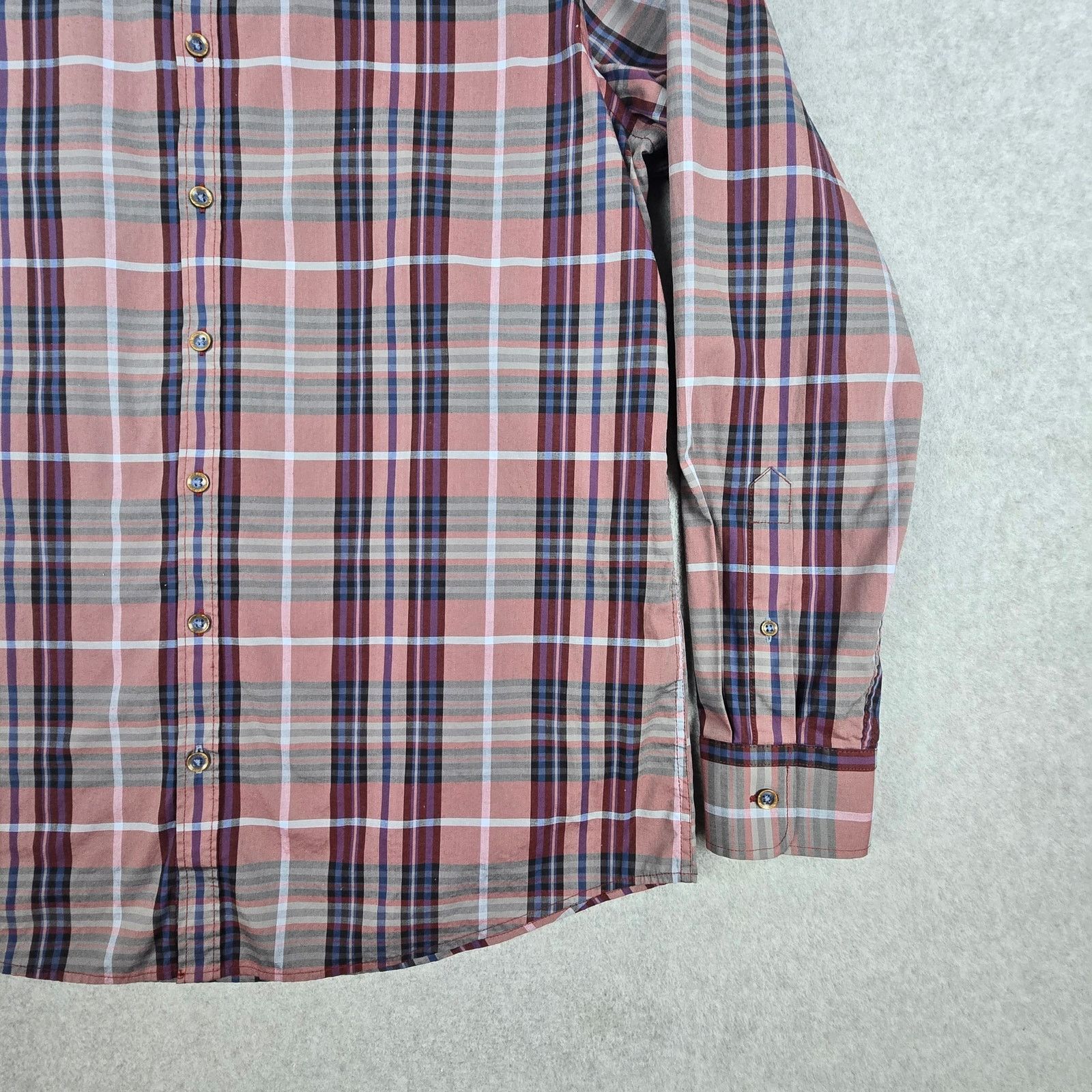 BRAX BRAX Large 41-42 Plaid Modern-Fit Shirt Size US L / EU 52-54 / 3 - 6 Thumbnail