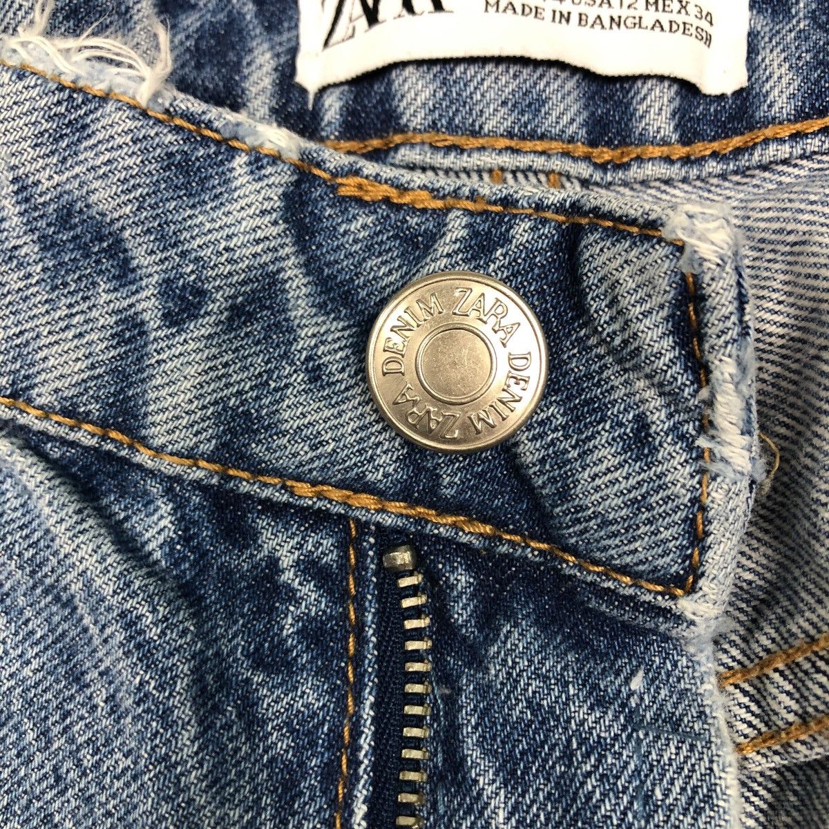 Japanese Brand 📌Vintage Denim Jeans Zara Ballon Design Issey Miyake Size 34" / US 12 / IT 48 - 20 Thumbnail