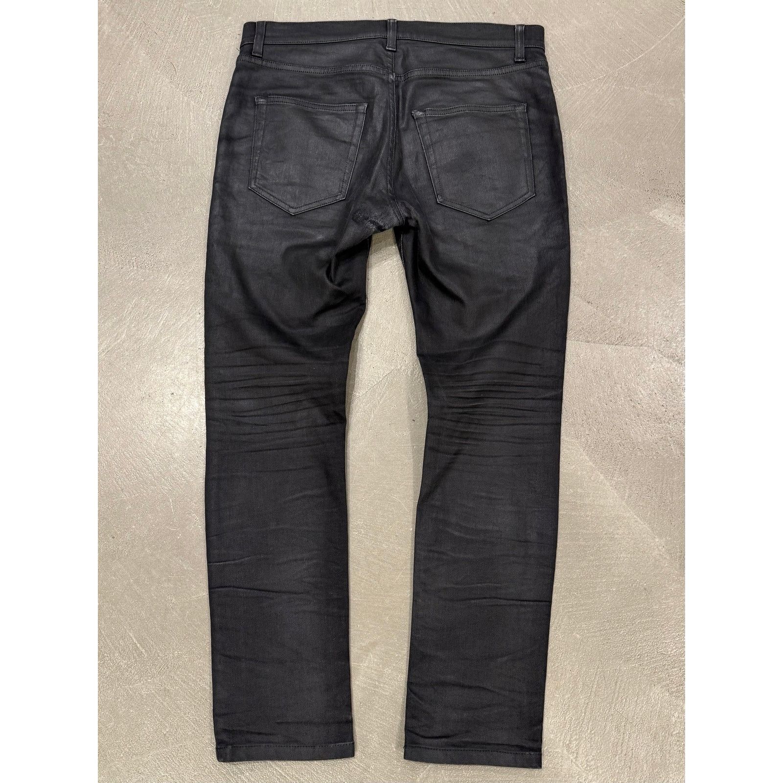 Saint Laurent Paris 2016 Saint Laurent by Hedi Slimane coated jeans Size US 29 - 2 Thumbnail