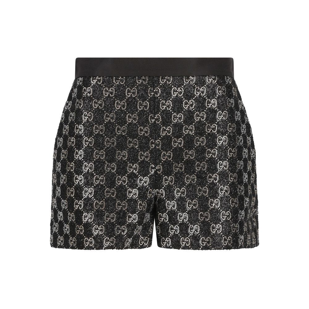 Gucci Gucci BLACK Shorts - Tailored Shorts Size 27" / US 4 / IT 40 - 1 Thumbnail