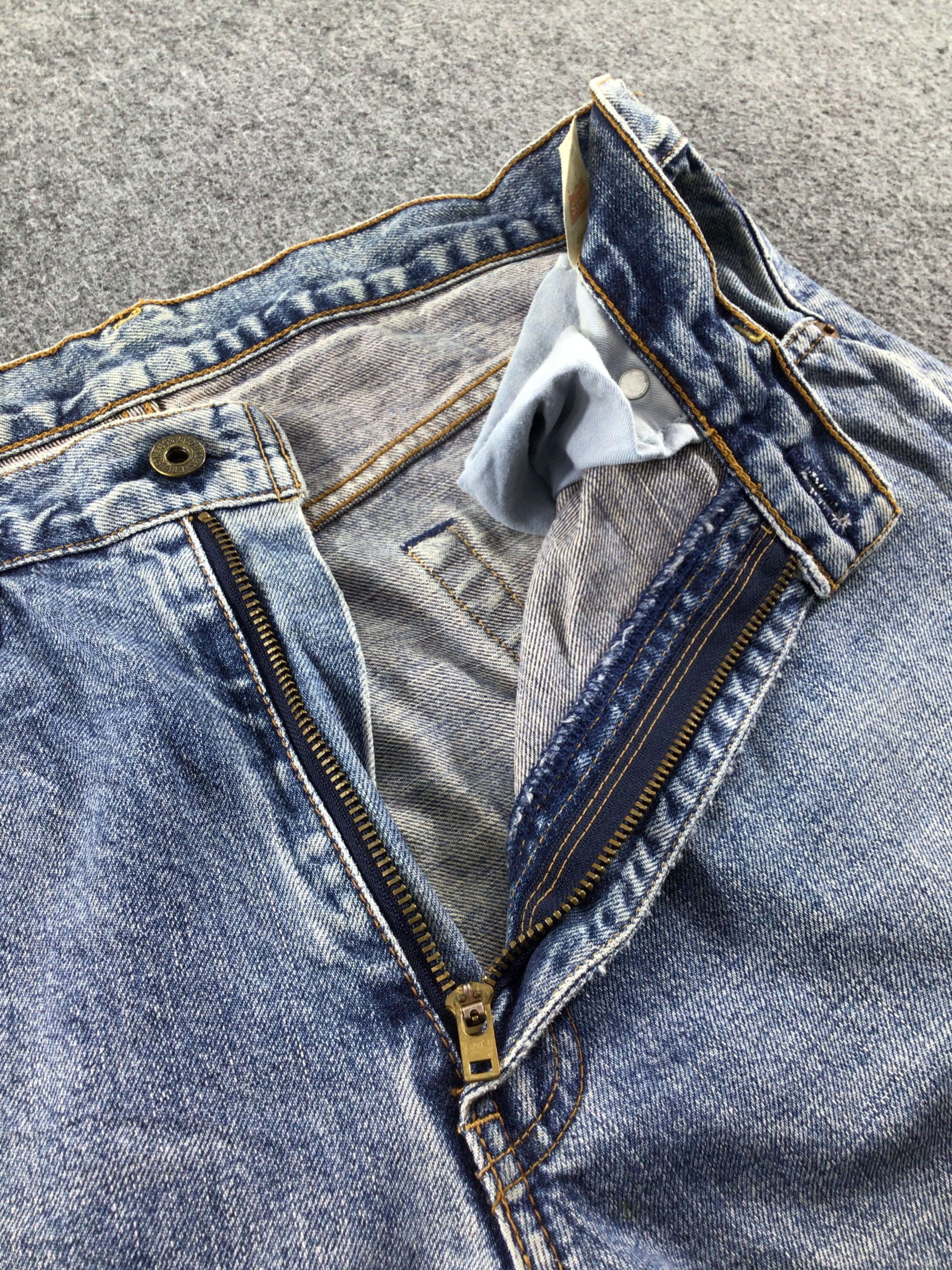 Levi's 90s Vintage Levis 504 Jeans-JM106 Size US 34 / EU 50 - 8 Thumbnail