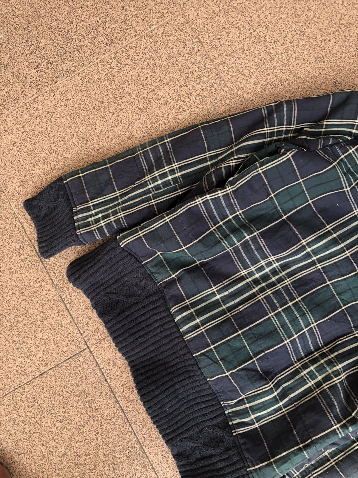 Japanese Brand 2000s Puffer Fur Jacket Final Decision Plaid Size US M / EU 48-50 / 2 - 7 Thumbnail