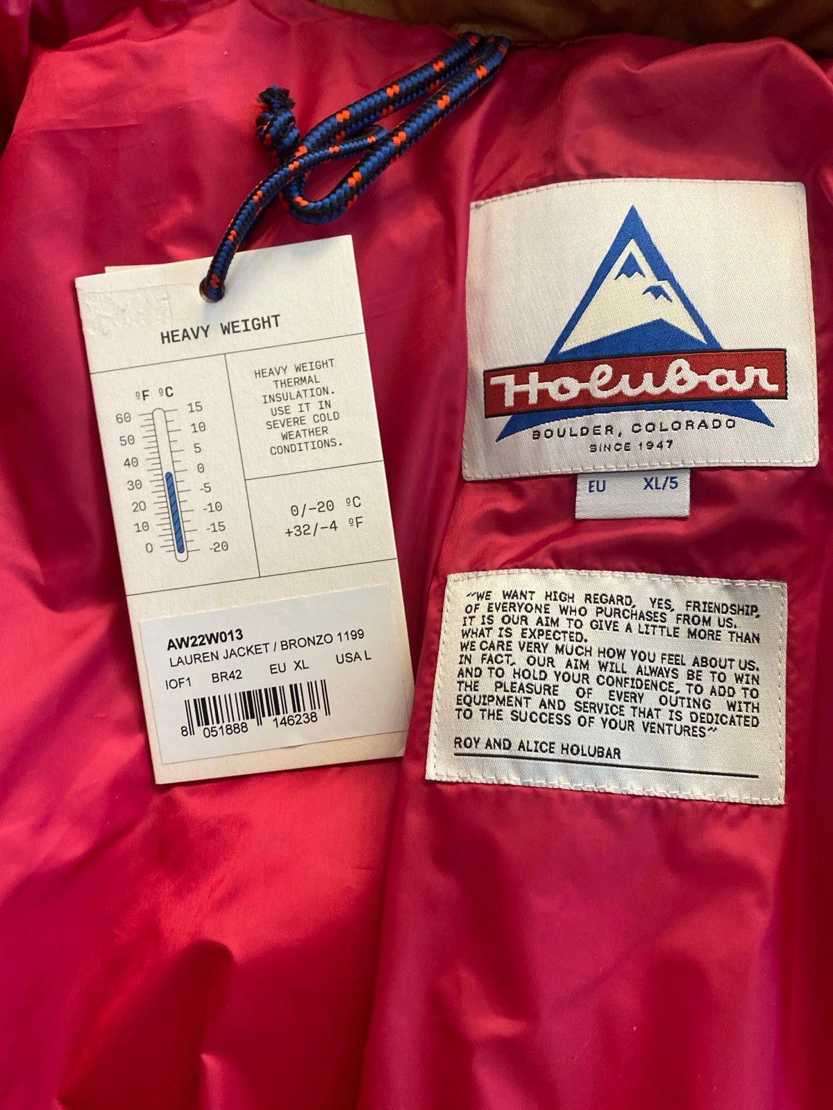 Holubar HOLUBAR Down Brown TechnoJacket Sz EU5 US M/L, Ret.$1,299 Size M / US 6-8 / IT 42-44 - 8 Thumbnail
