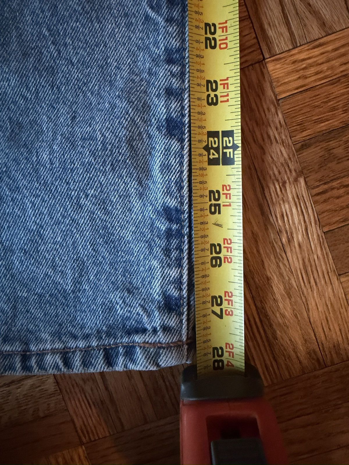 Abercrombie & Fitch Abercrombie & Fitch Ultra Baggy Jeans Medium Wash 30Wx30L Size US 30 / EU 46 - 6 Thumbnail
