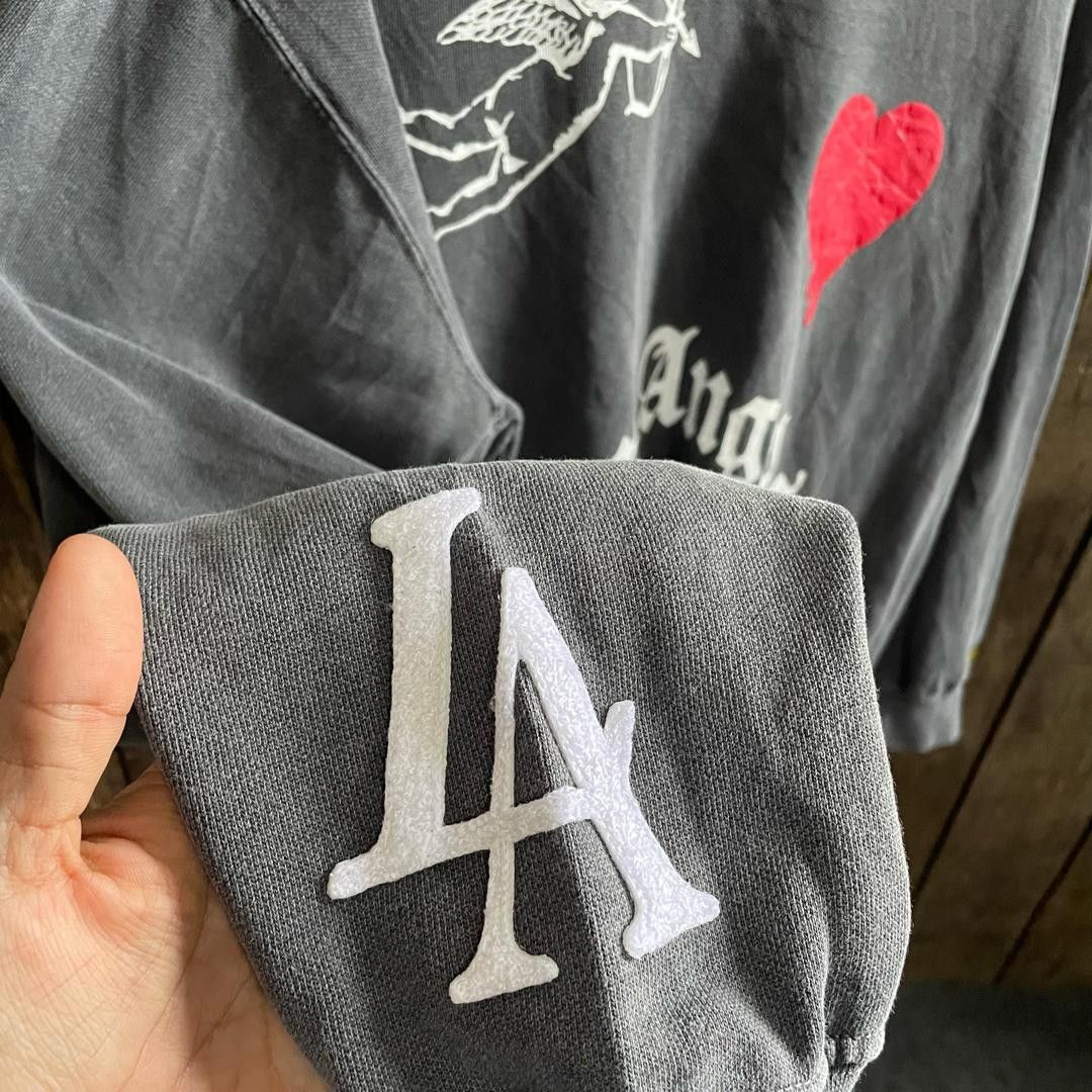 Designer × Japanese Brand Stud Muffin by Liberal Inc Lost Angel Sweatshirt Size US L / EU 52-54 / 3 - 4 Thumbnail